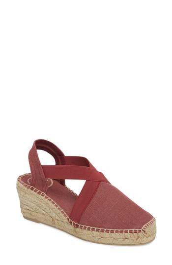 Women's Toni Pons 'ter' Slingback Espadrille Sandal .5-6us / 36eu - Pink