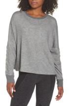Women's Beyond Yoga Laced Sleeve Pullover