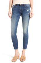 Women's Kut From The Kloth Connie Frayed Hem Ankle Skinny Jeans
