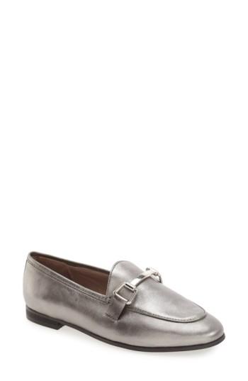 Women's Topshop Bit Loafer .5us / 37eu - Metallic