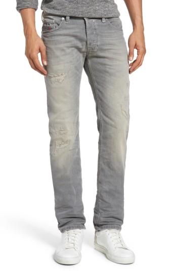 Men's Diesel Safado Slim Straight Leg Jeans X 32 - Grey