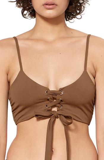 Women's Mara Hoffman Scarlett Bikini Top - Green