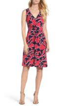 Women's Leota Twist Front Jersey Sheath Dress - Pink