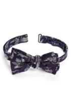 Men's The Tie Bar Floral Swell Silk Bow Tie