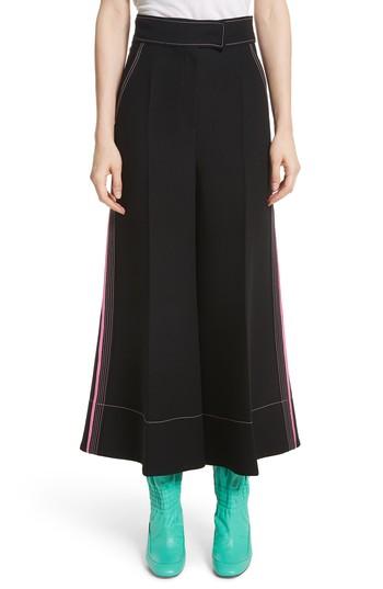 Women's Roksanda Hasani Wide Leg Pants Us / 8 Uk - Black
