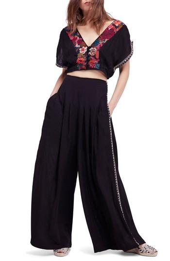 Women's Free People Santoshi Top & Pants - Black