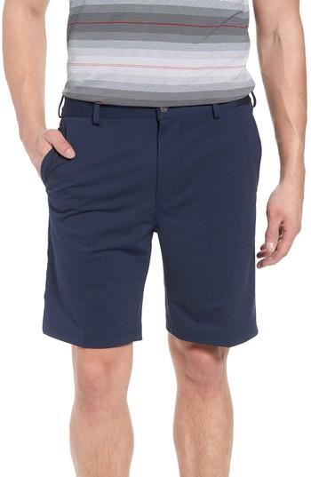 Men's Bobby Jones Trim Fit Tech Chino Shorts - Blue