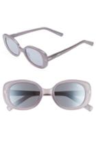 Women's Quay Australia Lulu 49mm Sunglasses - Lilac/ Silver