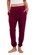 Women's Free People All Day All Night Jogger Pants - Burgundy