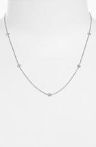 Women's Roberto Coin 'diamonds By The Inch' Station Necklace