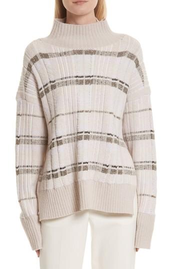 Women's 3.1 Phillip Lim Abstract Float Plaid Pullover