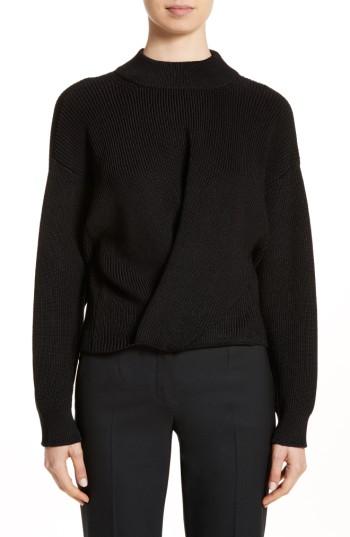 Women's Atlein Mock Neck Sweater Us / 34 Fr - Black