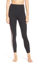 Women's Beyond Yoga Mesh Inset High Waist Leggings - Black