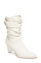 Women's Stuart Weitzman Crush Slouchy Bootie M - White
