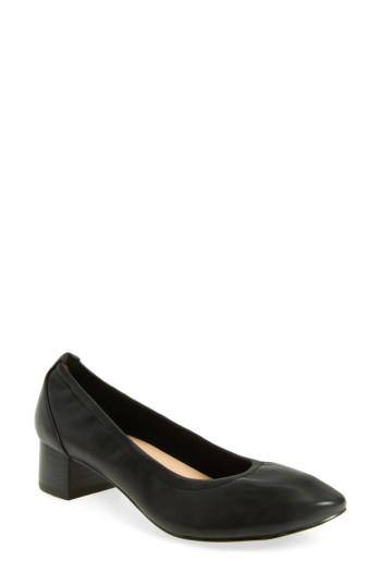 Women's Bella Vita Matisse Block Heel Pump .5 N - Black