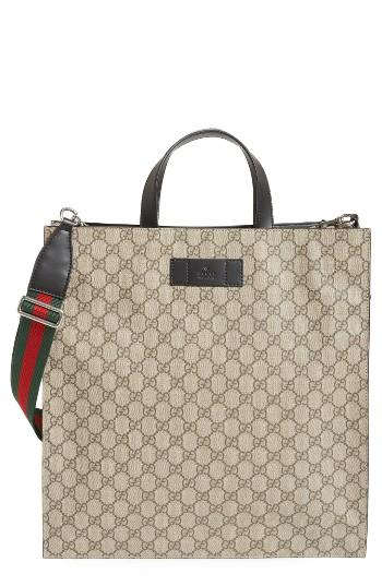 Men's Gucci Web Strap Tote -