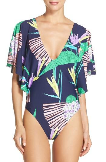 Women's Trina Turk Midnight One-piece Swimsuit
