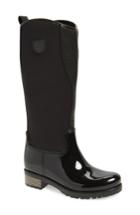Women's Dav Parma 2 Waterproof Rain Boot, Size 6 M - Black