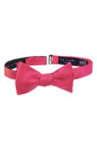 Men's Ted Baker London Natte Check Bow Tie