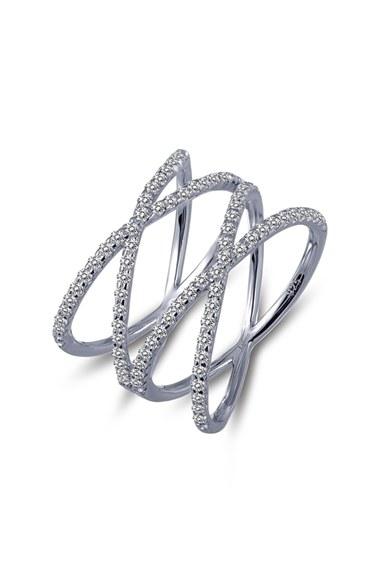 Women's Lafonn Double Crisscross Ring
