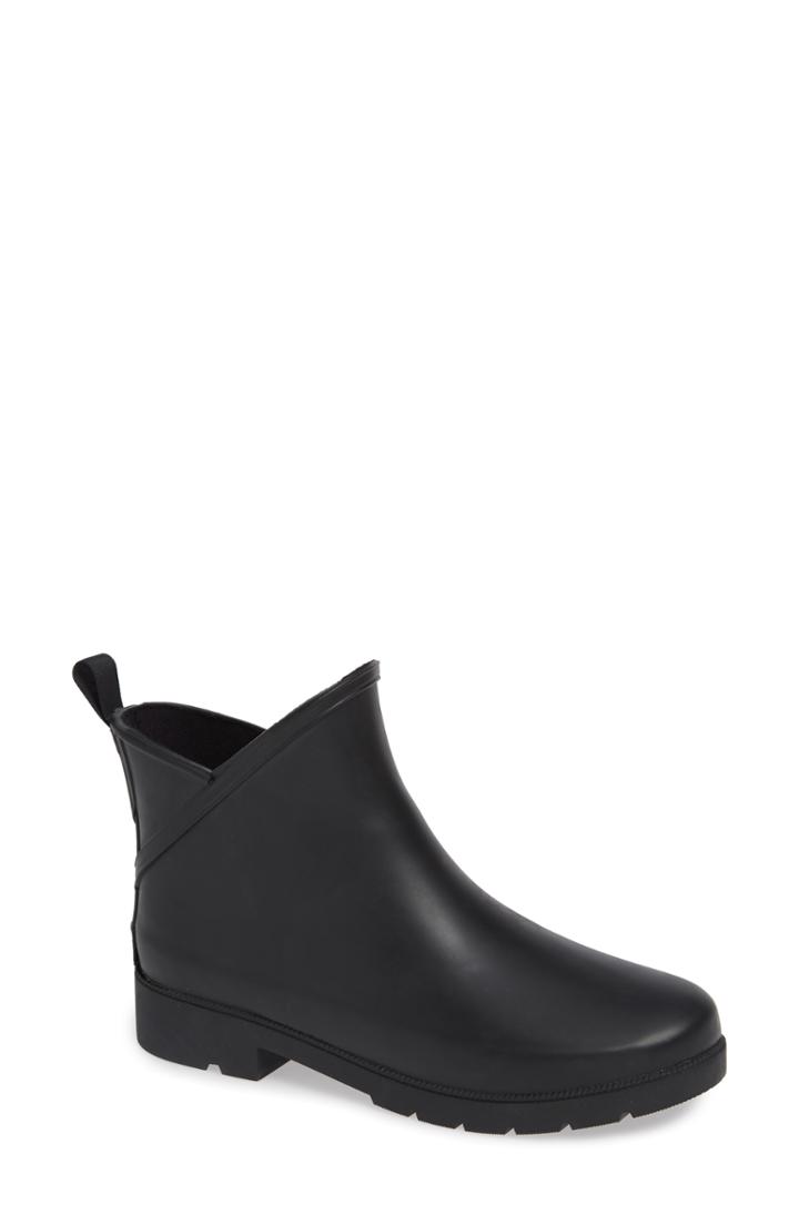 Women's Chooka Brinn Rain Bootie M - Black