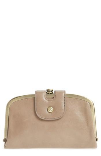 Women's Hobo Halo Calfskin Leather Wallet -