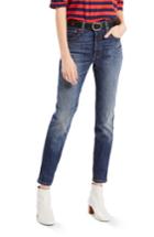 Women's Levi's 501 High Waist Skinny Jeans - Blue