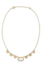 Women's Anna Beck White Opal Frontal Necklace