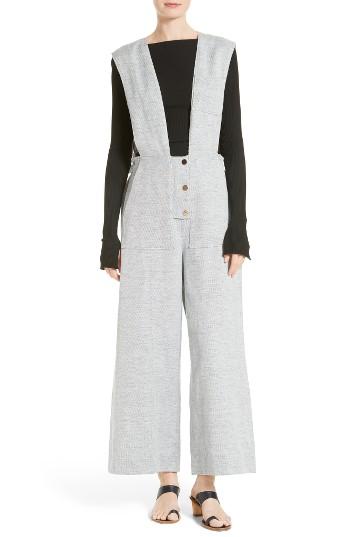 Women's Tibi Freddie Twill Jumpsuit