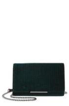 Women's Botkier Snake Embossed Leather Wallet On A Chain -
