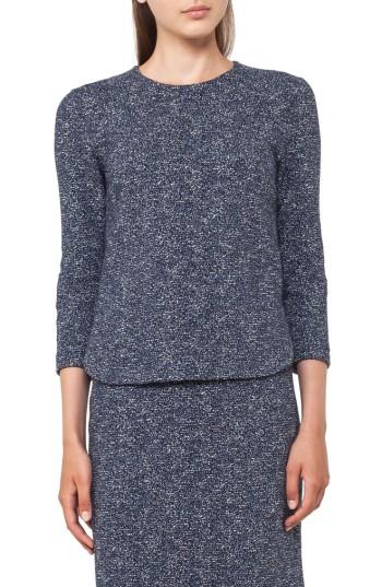Women's Akris Punto Jacquard Shirt - Blue