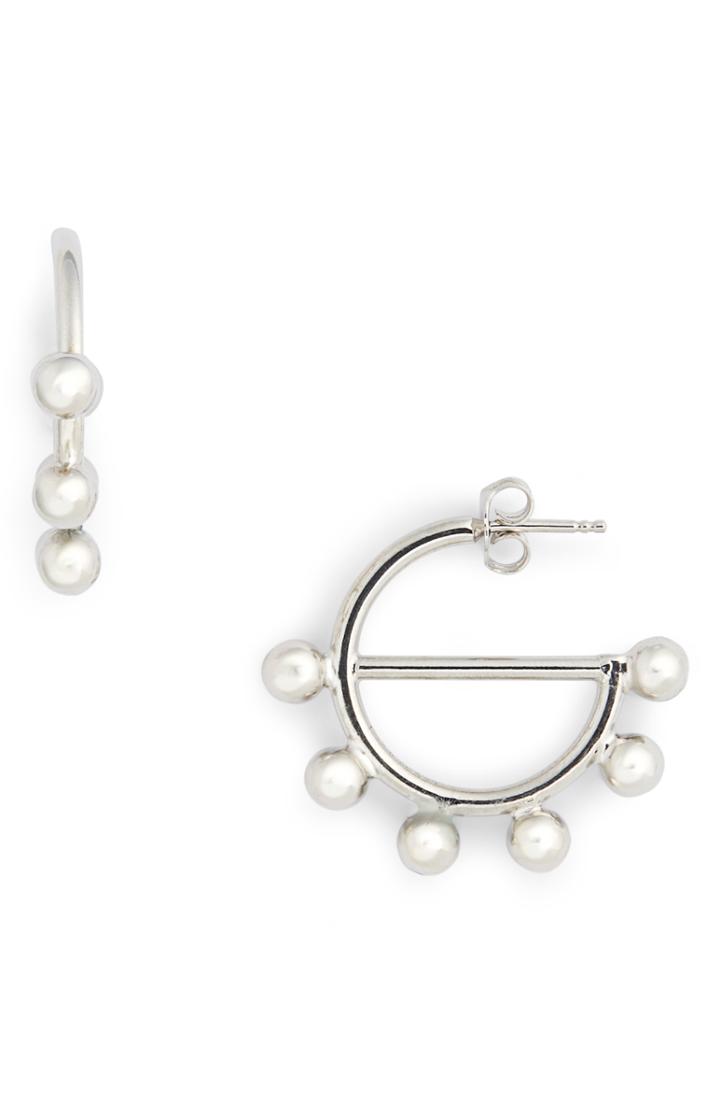 Women's Jw Anderson Mini Disc Hoop Earrings