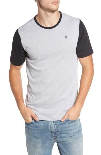 Men's Hurley Lagos Snapper Dri-fit T-shirt - Grey