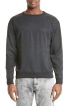 Men's Saturdays Nyc Duey Twill Crewneck Sweatshirt