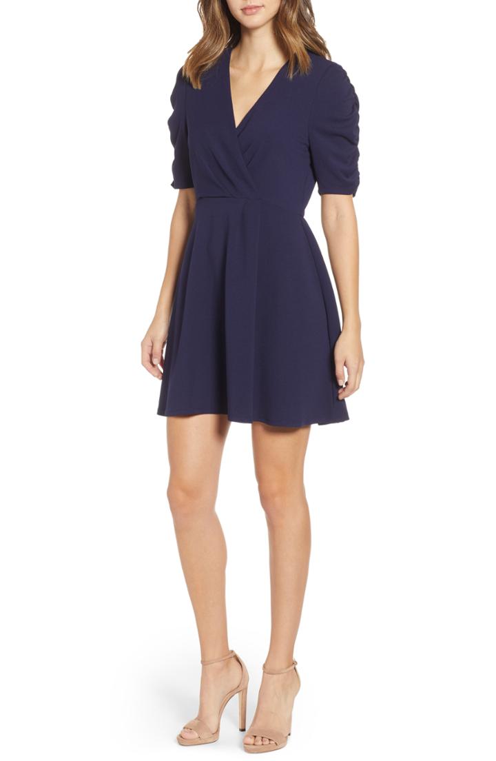 Women's Pamella Roland Sequin Embroidered Ombre Ballgown