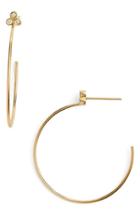 Women's Zoe Chicco Diamond Cluster Hoop Earrings