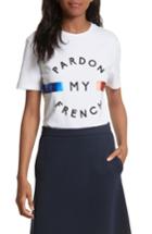 Women's Etre Cecile Pardon My French Tee - White