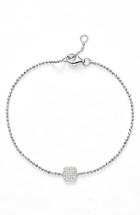 Women's Bony Levy 'aurora' Diamond Pave Square Bracelet (nordstrom Exclusive)