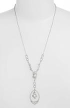 Women's Jenny Packham Crystal Y-necklace