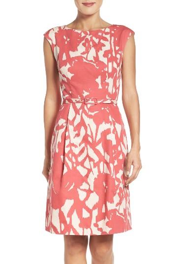 Women's Adrianna Papell Belted Dress