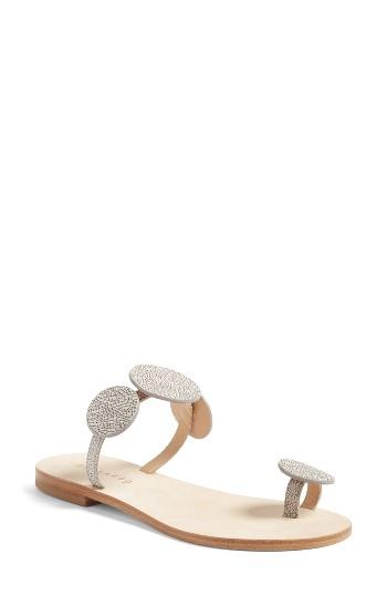 Women's Bernardo Moon Sandal M - Metallic