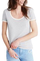 Women's Madewell Recycled Cotton Ringer Tee