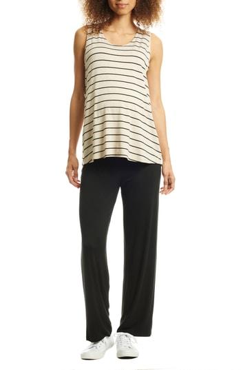 Women's Everly Grey Jacqueline Maternity/nursing Tank & Pants