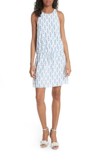 Women's Joie Diega Drawstring Silk Dress - Blue