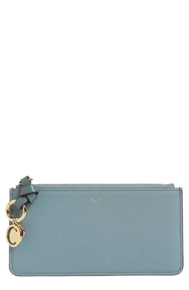 Women's Chloe Zip Wallet Pouch - Blue