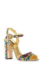 Women's Dolce & Gabbana Sequin Sandal