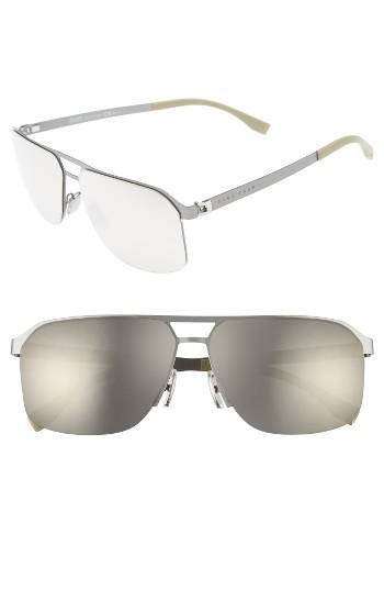 Men's Boss 839/s 61mm Sunglasses - Dark Ruthenium