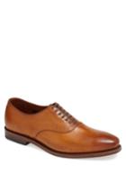 Men's Allen Edmonds Carlyle Plain Toe Oxford .5 D - Brown