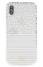 Incipio Oh Joy Dots & Stripes Iphone X Case - White