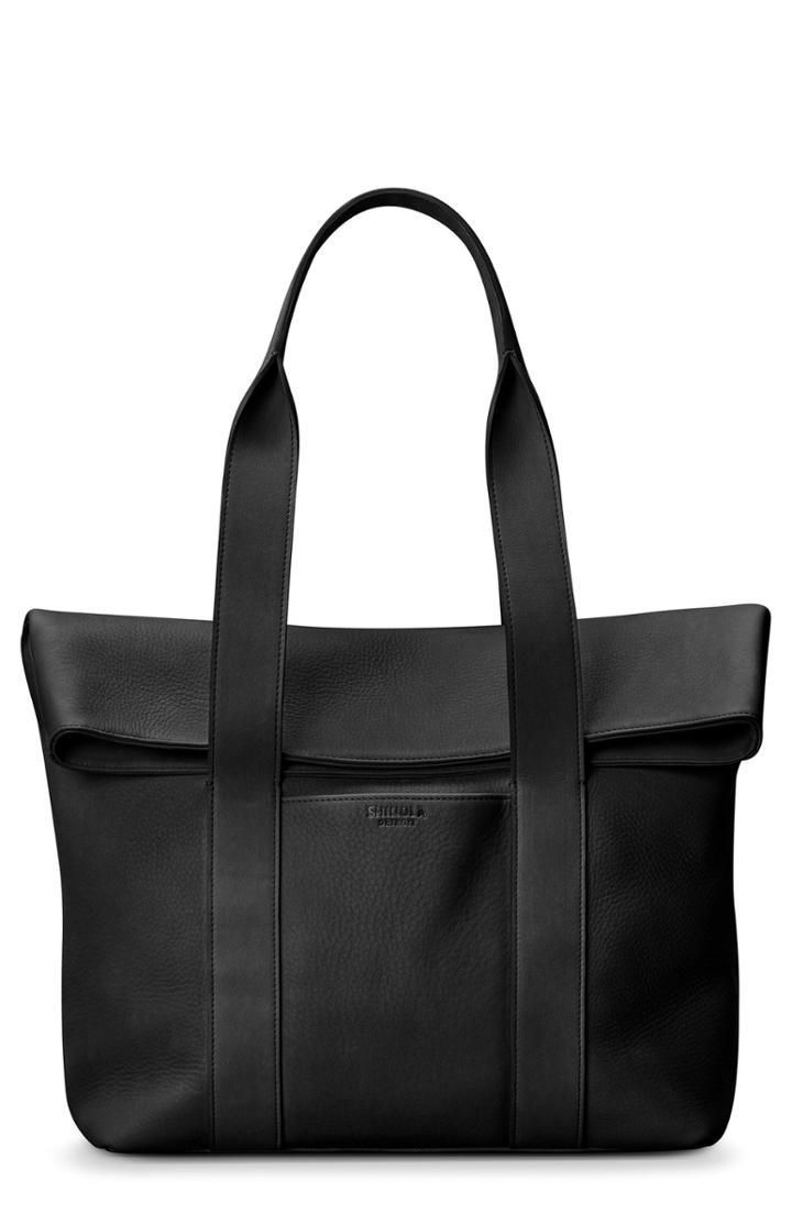 Shinola Cass Dearborn Leather Tote -